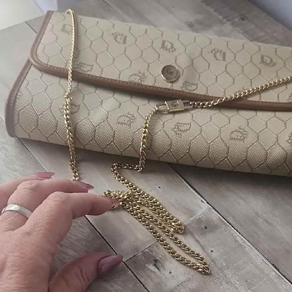 Dior Honeyomb Vintage Shoulder Bag